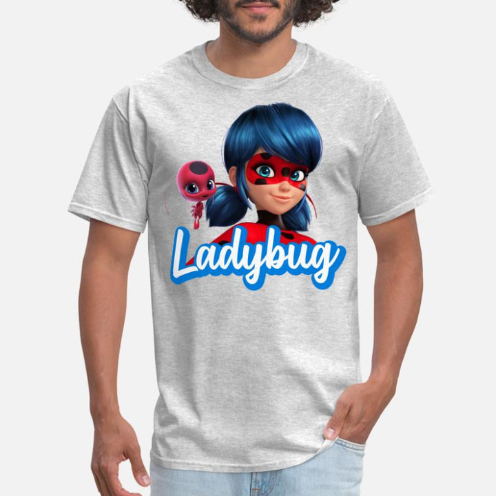 Men's T-Shirt Miraculous Ladybug With Tikki