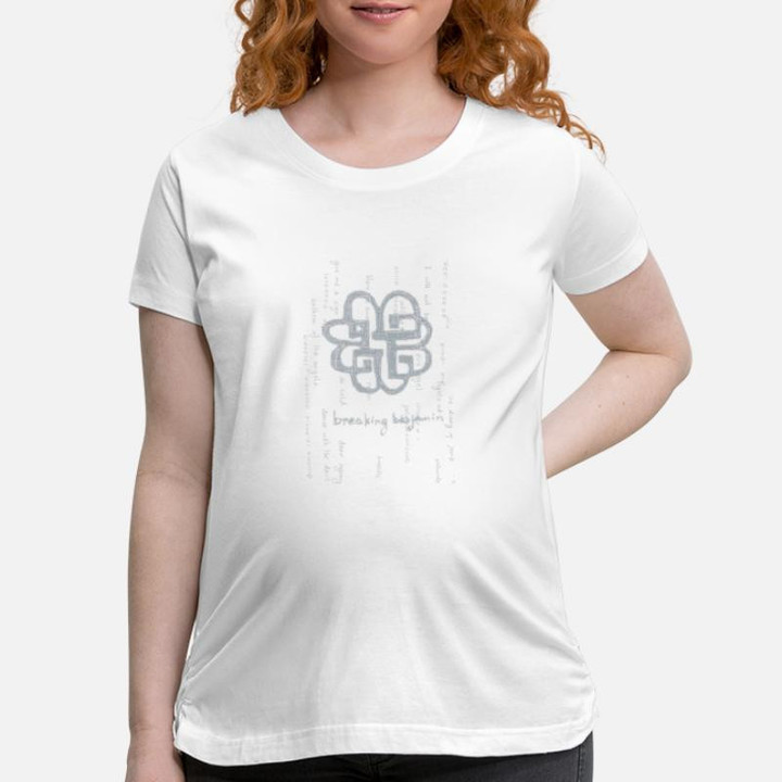 Maternity T-Shirt Breaking Benjamin Logo Matrix