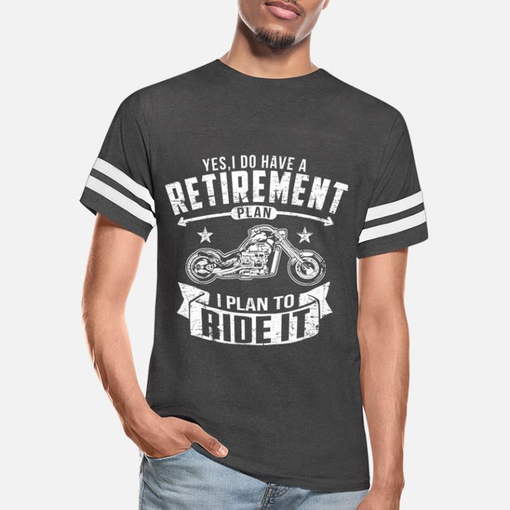 Unisex Vintage Sport T-Shirt Biker Retirement