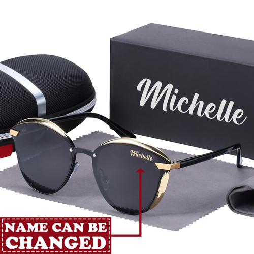 Personalized Your Name Women’s Polarized Glasses