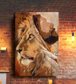 Jesus and Lion are amazing Canvas