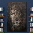 Jesus and lion - The perfect combination 3 Canvas