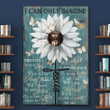 Jesus and White butterfly - I can only imagine Canvas
