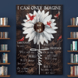 Jesus and Cardinal - I can only imagine Canvas