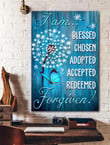 Jesus - I am Forgiven Canvas