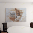 Jesus and the sheep Canvas