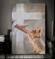 Yorkshire Terrier - Take his hand Canvas