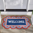 Love Our Country Custom Shaped Rug Doormat
