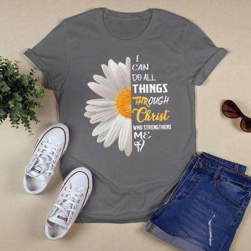 I Can Do All Things Through Christ - Jesus - God (Vinyl Stickers, Shirts, Hoodies, Cups, Mugs, Totes, Handbags)