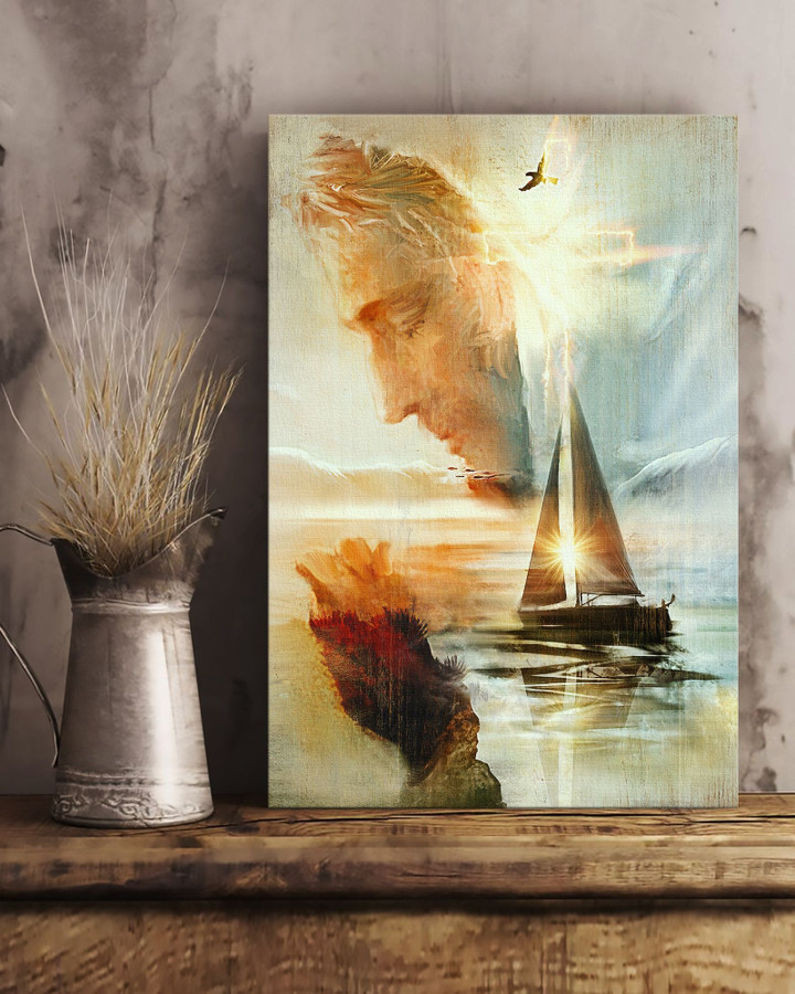 Jesus - Amazing boat Canvas