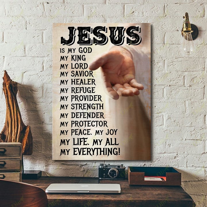 Jesus is my everything Canvas