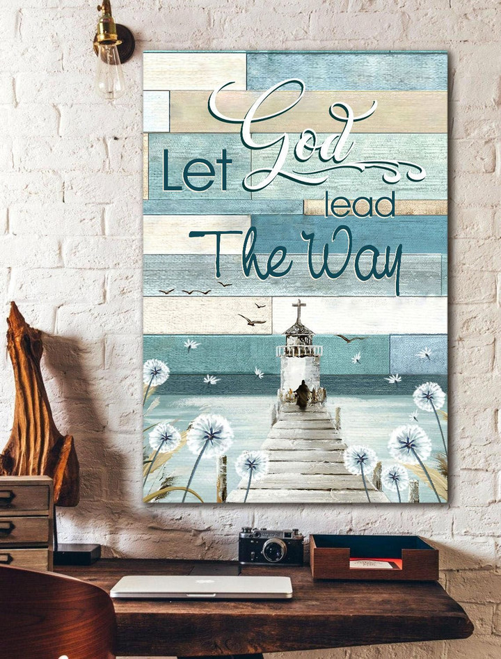 Let God lead the way Canvas