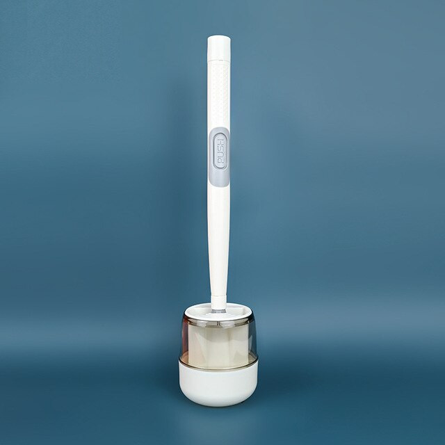 Refillable TPR Toilet Brush Bathroom Gadget