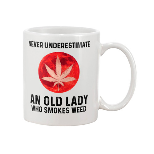 Never underestimate an old lady who smokes weed