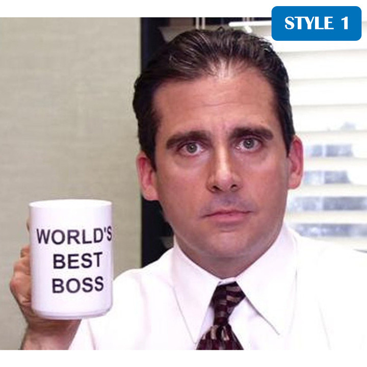 World's Best Boss Mug Inspired by The Office TV Show