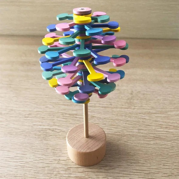 🎅Xmas sales - 50% OFF🎁 Wooden Lollipop Stress Relief Toy