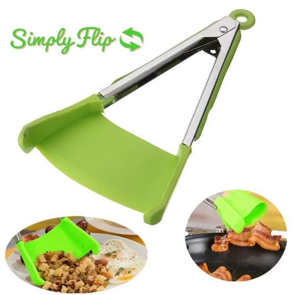 🎅Early Christmas Sale - 50% OFF🎄2-in-1 Spatula & Tongs - Simply Flip