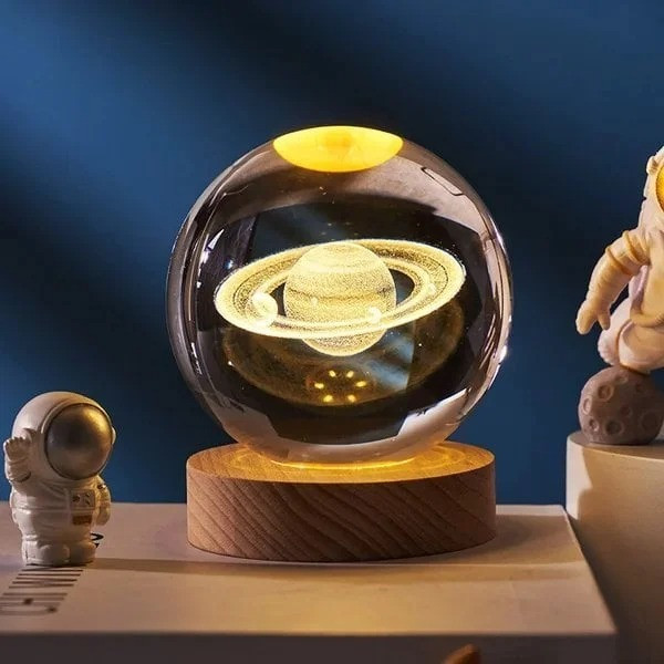 🔥Early Christmas Sales 50% OFF - 3D Planet Crystal Ball