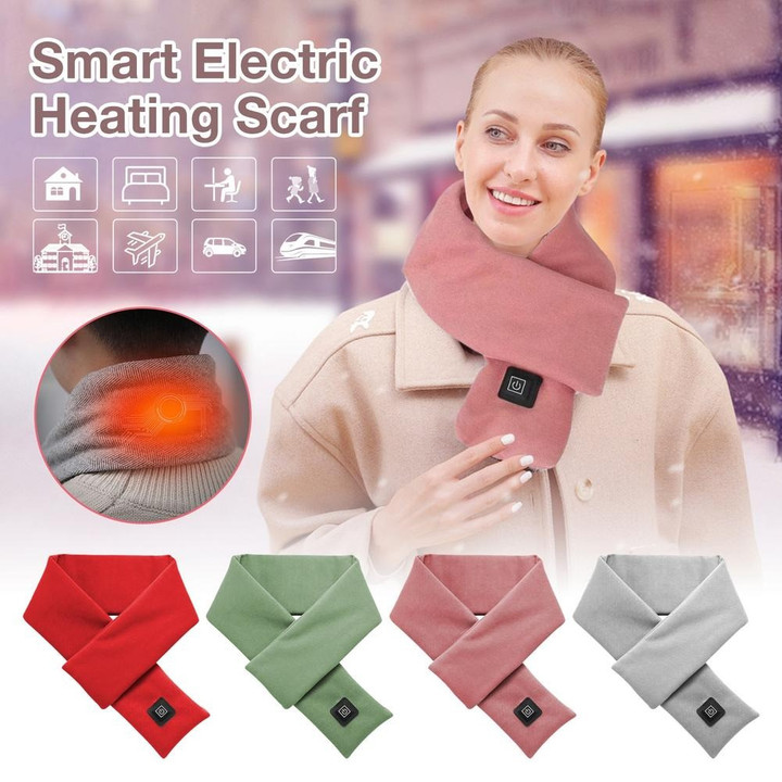 (🌲Early Christmas Sale- SAVE 50% OFF) Intelligent Electric Heating Scarf