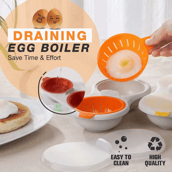 Draining Egg Boiler