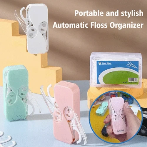 🔥Last Day Promotion - 50% OFF🎁 Portable Floss Dispenser (Buy 2 Get 1 Free)