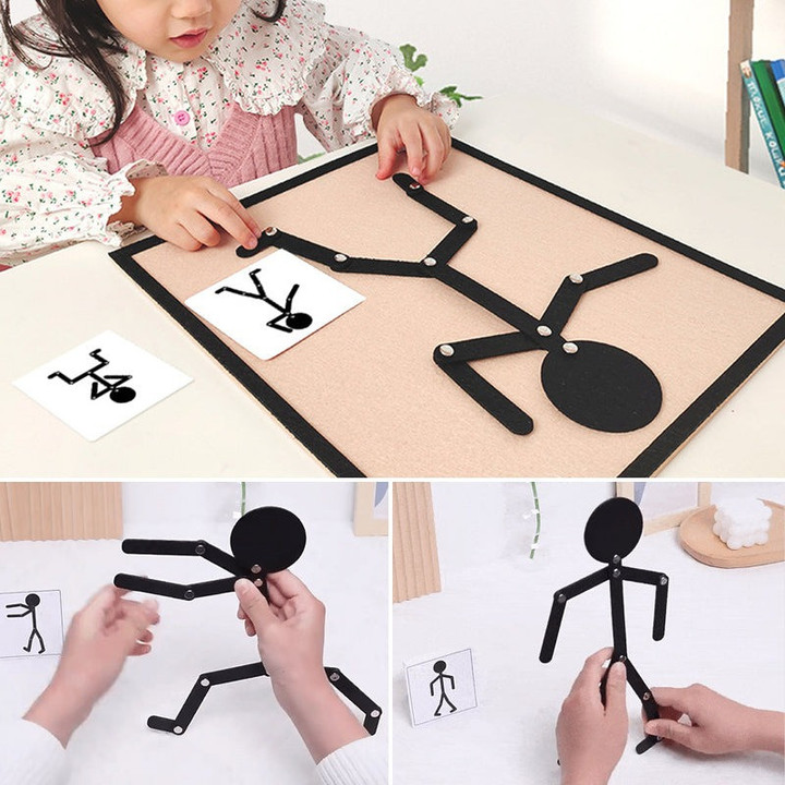 🔥Last Day Promotion - 50% OFF🎁 Sporty Wooden Man For Kids