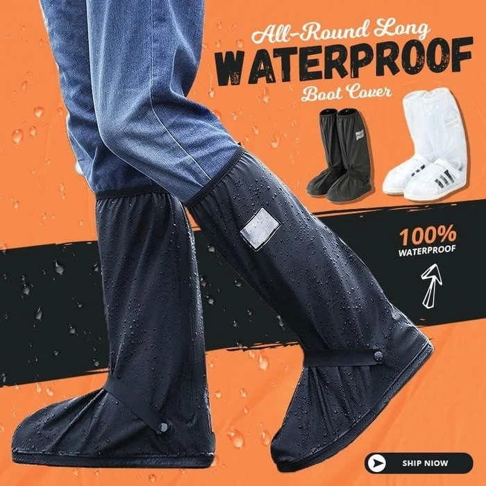 🌧👢 All-Round Long Waterproof Boot Cover