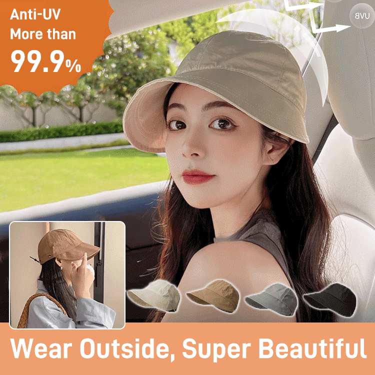 Sun Hat That Can Hang Mask