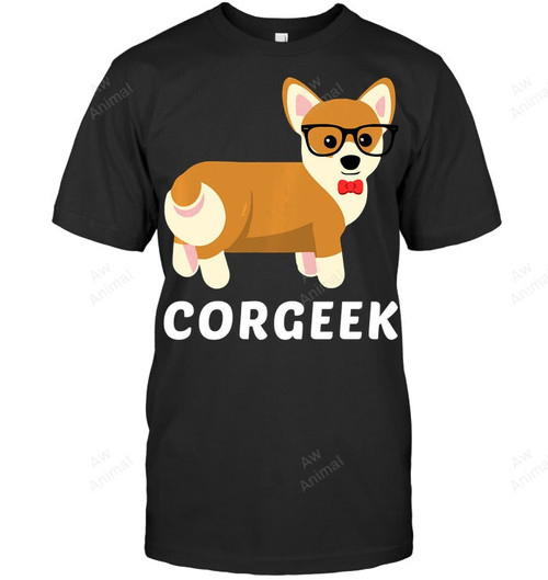Welsh Corgi Corgeek Sweatshirt Hoodie Long Sleeve Men Women T-Shirt