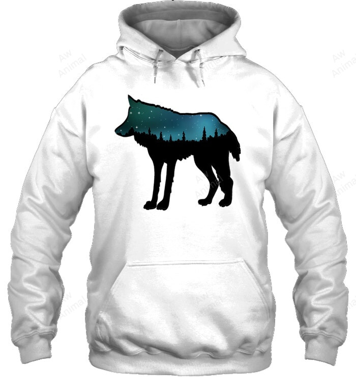 Natural In Wolf Sweatshirt Hoodie Long Sleeve