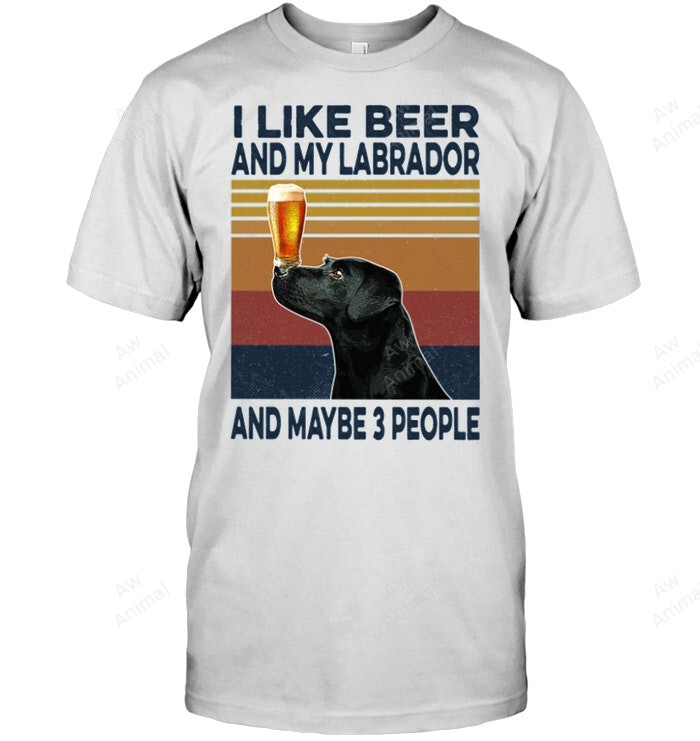 I Like Beer Lab And Maybe 3 People Sweatshirt Hoodie Long Sleeve Men Women T-Shirt
