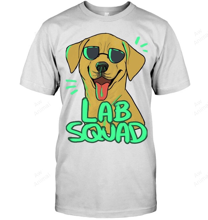 Yellow Lab Squad Sweatshirt Hoodie Long Sleeve Men Women T-Shirt