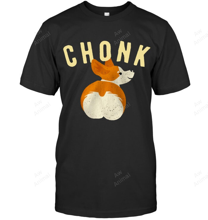 Chonk Corgi Sweatshirt Hoodie Long Sleeve Men Women T-Shirt