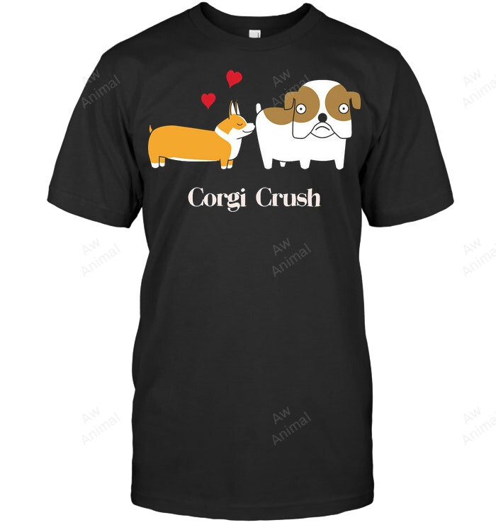Corgi Crush Sweatshirt Hoodie Long Sleeve Men Women T-Shirt