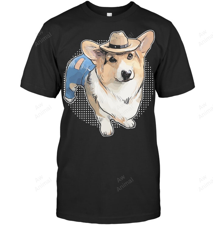 Corgi Dog Breed Family Dog Sweatshirt Hoodie Long Sleeve Men Women T-Shirt