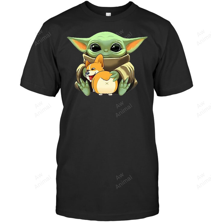 The Corgi Dog Star Wars Sweatshirt Hoodie Long Sleeve Men Women T-Shirt