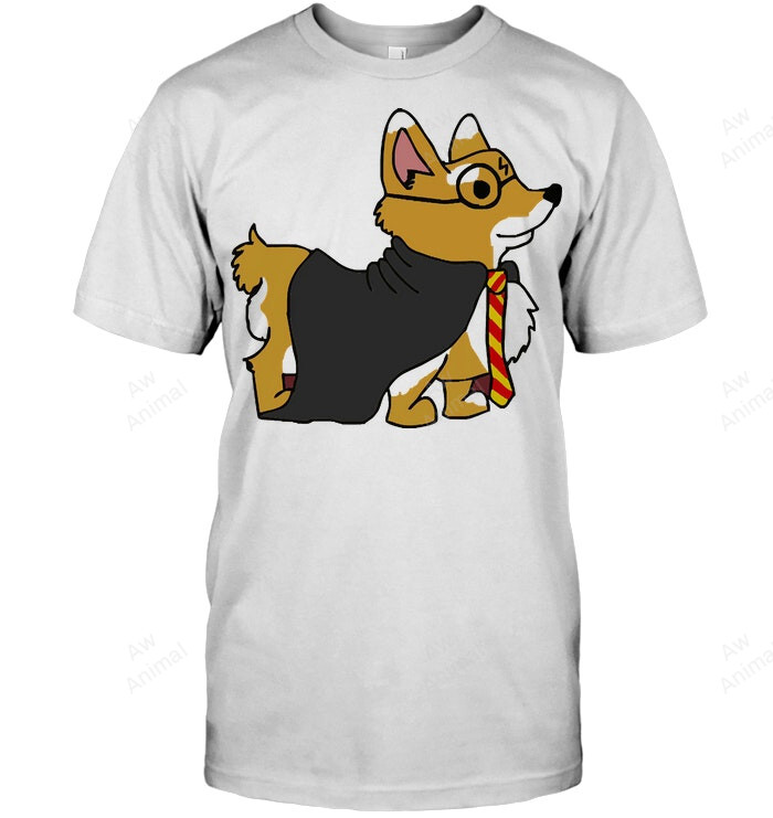 Busy Dog Corgi Potter Cyber System Corgi Profession Sweatshirt Hoodie Long Sleeve Men Women T-Shirt