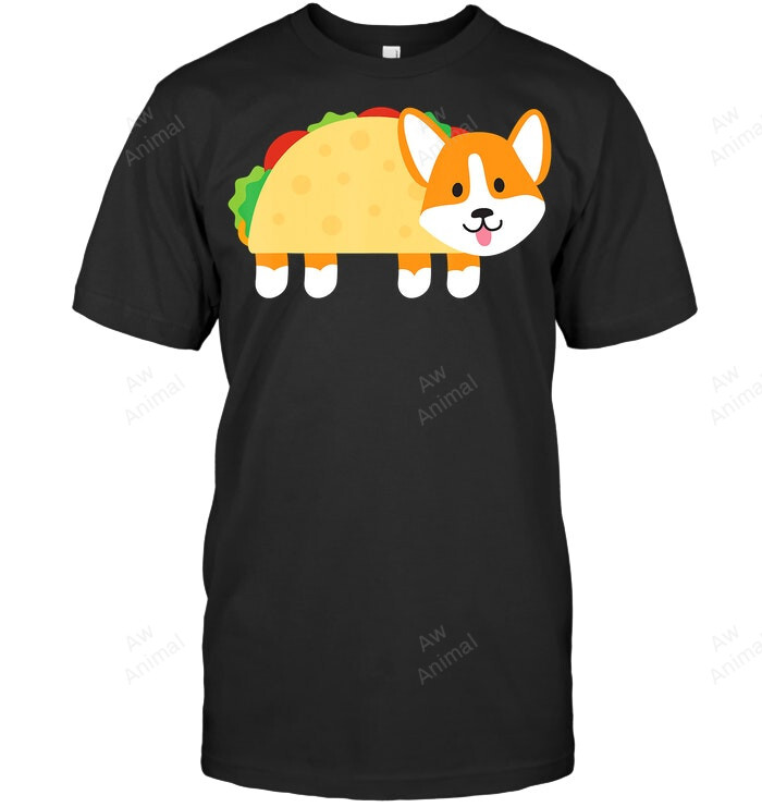 Corgi Taco Cinco De Mayo Food Lover Dog Owner Sweatshirt Hoodie Long Sleeve Men Women T-Shirt