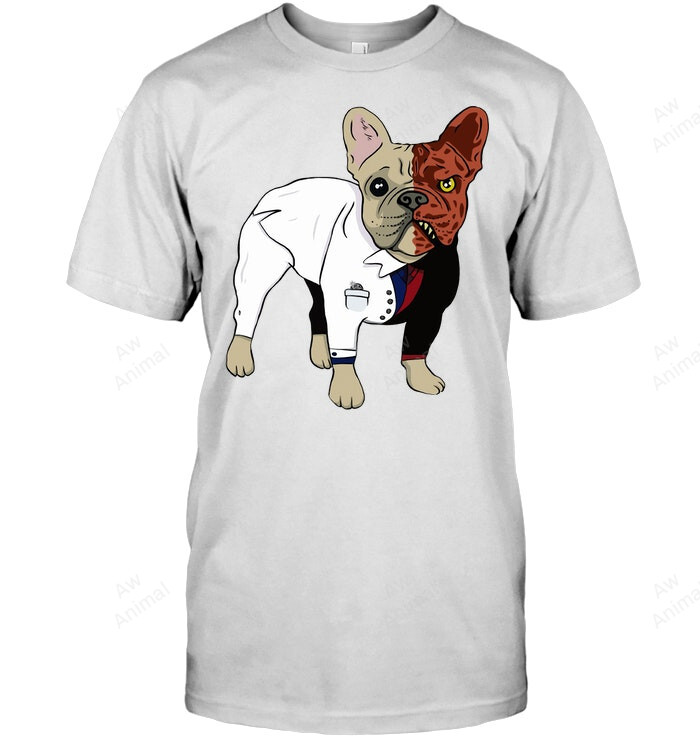 Frenchie French Bulldog Sweatshirt Hoodie Long Sleeve Men Women T-Shirt