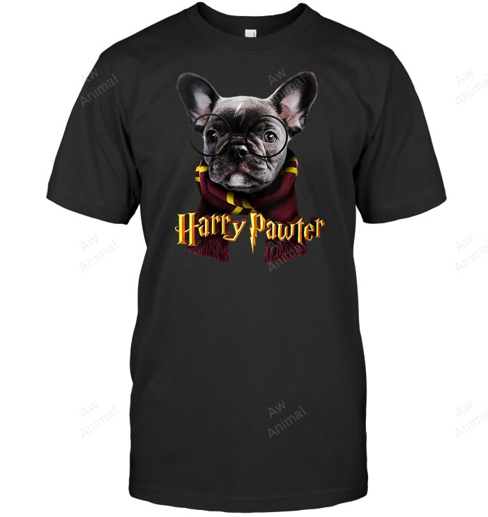 Harry Pawter Frenchie Puppy Sweatshirt Hoodie Long Sleeve Men Women T-Shirt