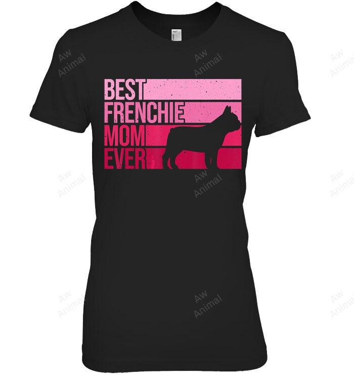 Funny Frenchie Mom Art For Girls French Bulldog Lover Women Sweatshirt Hoodie Long Sleeve T-Shirt