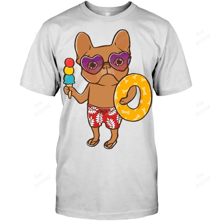 Frenchie Enjoy Summer Frenchie French Bulldog 67 Sweatshirt Hoodie Long Sleeve Men Women T-Shirt