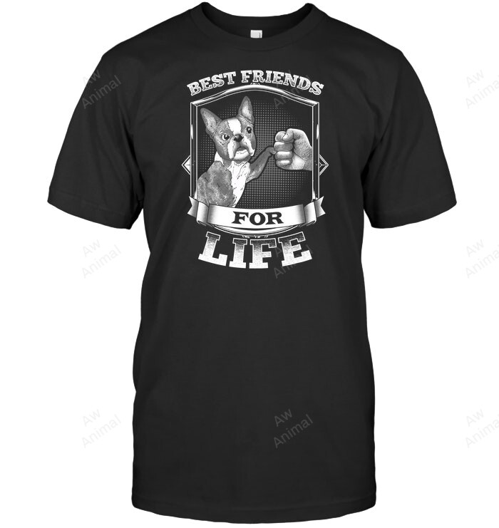 French Bulldog Frenchie Best Friends For Life Frenchie French Bulldog Sweatshirt Hoodie Long Sleeve Men Women T-Shirt
