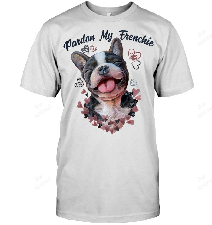 Pardon My French Bulldog Frenchie Sweatshirt Hoodie Long Sleeve Men Women T-Shirt