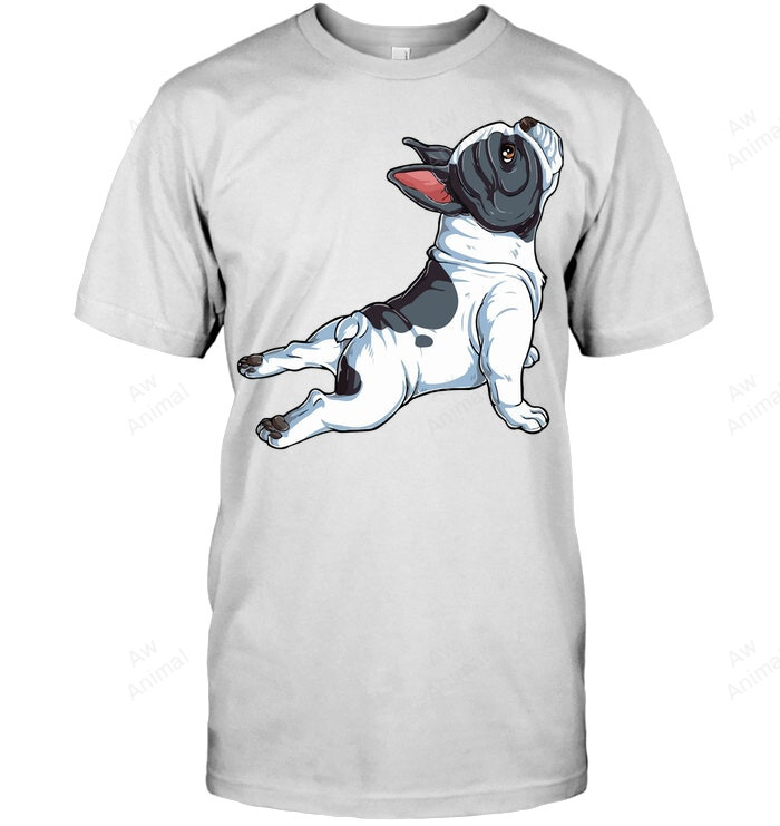 French Bulldog Yoga Frenchie French Bulldog 72 Sweatshirt Hoodie Long Sleeve Men Women T-Shirt