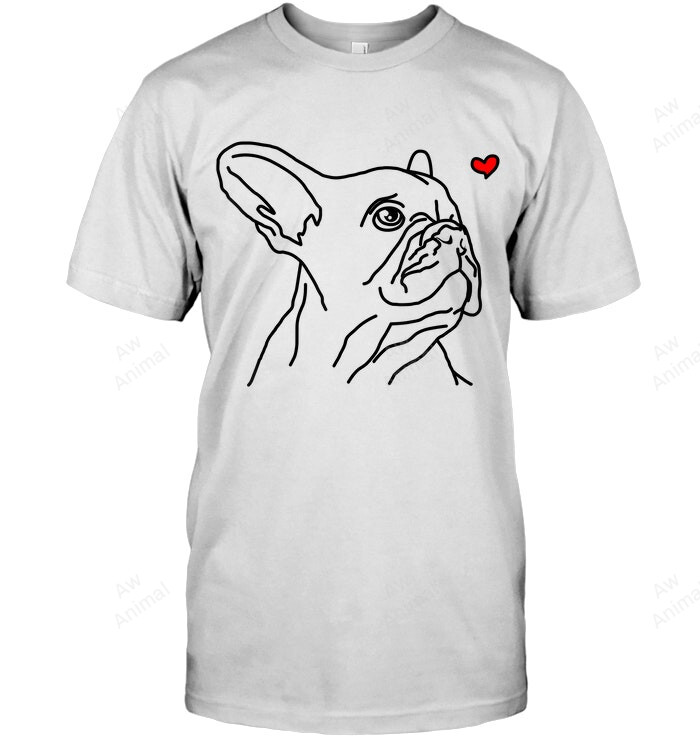 French Bulldog Love Frenchie Dog Mom Funny Girls Sweatshirt Hoodie Long Sleeve Men Women T-Shirt