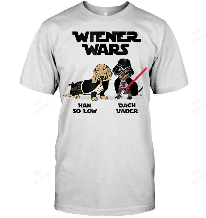 Wiener Wars Funny Dachshund Sweatshirt Hoodie Long Sleeve Men Women T-Shirt