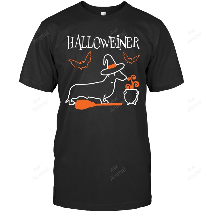 Dachshund Halloween Halloweiner Sweatshirt Hoodie Long Sleeve Men Women T-Shirt