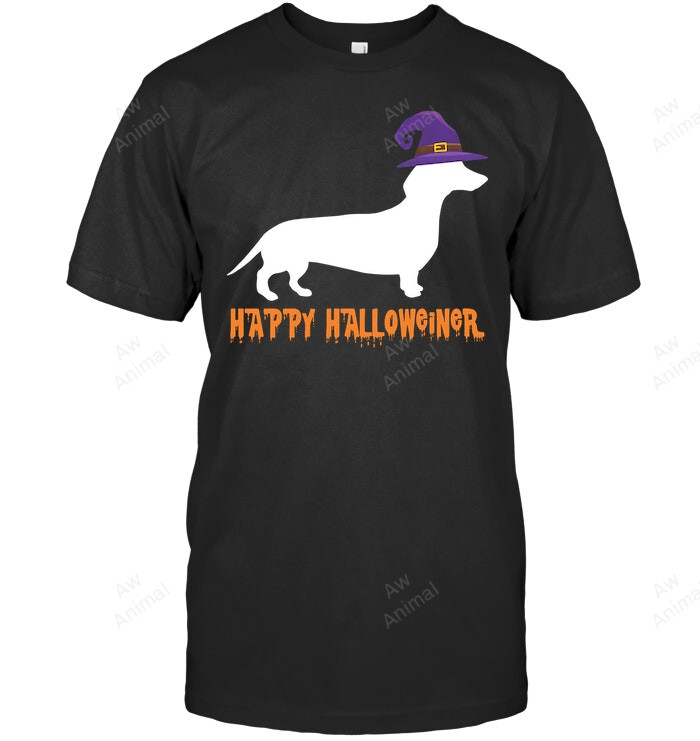 Happy Halloweiner Sweatshirt Hoodie Long Sleeve Men Women T-Shirt
