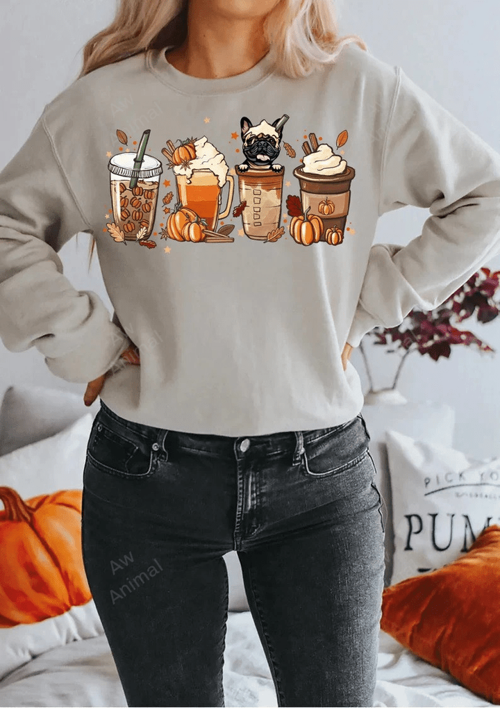 Frenchie Halloween Fall Love